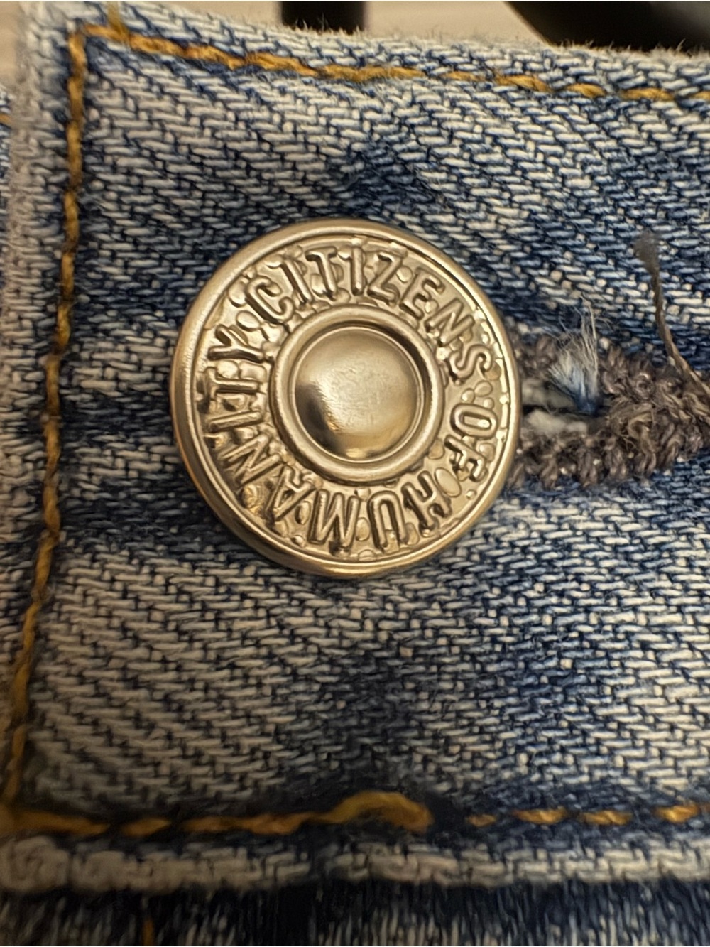 Citizens Of Humanity Light Blue Boyfriend Cargo Jeans - Picture 7 of 10